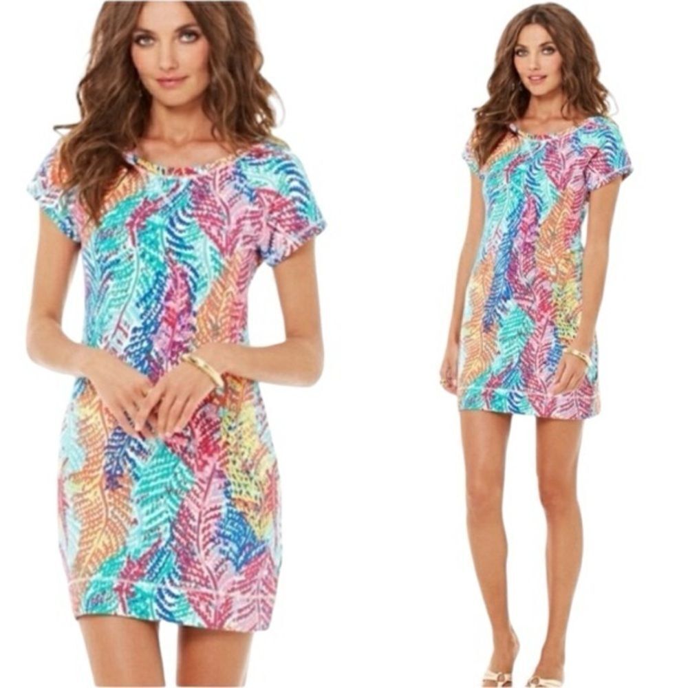 Lilly Pulitzer Sanibel Dress Electric Feels Print
